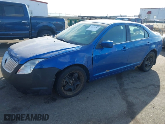 2011 Mercury Milan with VIN 3MEHM0HA7BR600584, listed as a IAAI auction lot 41456543 with 190,740 mi miles. Bid and sale history available at carsss.com. Image 2.