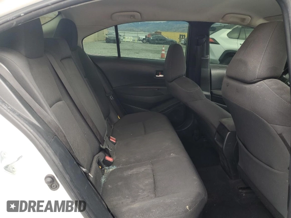 2021 Toyota Corolla Hybrid LE with VIN JTDEAMDE3MJ013373, listed as a Copart auction lot 48709785 with 136,422 mi miles and Salvage Title. Bid and sale history available at carsss.com. Image 11.