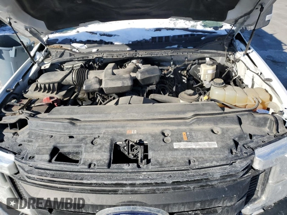 2017 Ford Super Duty F-250 SRW XLT with VIN 1FTBF2B60HEC88184, listed as a Copart auction lot 44569105 with 124,583 mi miles and Salvage Title. Bid and sale history available at carsss.com. Image 11.
