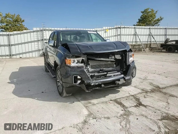 2021 GMC Canyon 4WD Denali with VIN 1GTG6EEN0M1113347, listed as a Copart auction lot 66954794 with 15,767 mi miles and Salvage Title. Bid and sale history available at carsss.com. Image 10.