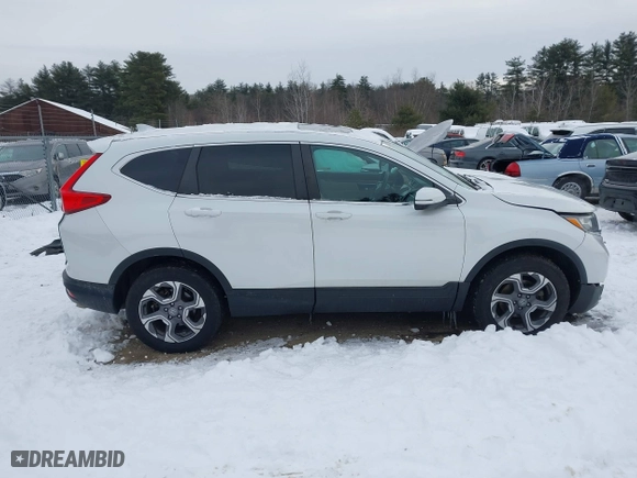 2019 Honda CR-V EX-L with VIN 2HKRW2H84KH665159, listed as a IAAI auction lot 41558717 with 77,307 mi miles. Bid and sale history available at carsss.com. Image 13.