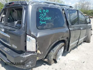 2010 Infiniti QX56 with VIN 5N3ZA0NC1AN904387, listed as a IAAI auction lot 42113176 with Not Provided miles and . Bid and sale history available at carsss.com. Image 14.