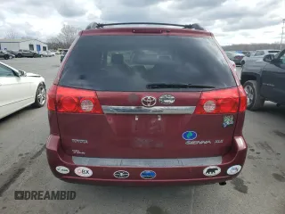 2008 Toyota Sienna XLE with VIN 5TDBK22C08S009120, listed as a Copart auction lot 45215415 with 196,927 mi miles and Salvage Title. Bid and sale history available at carsss.com. Image 6.