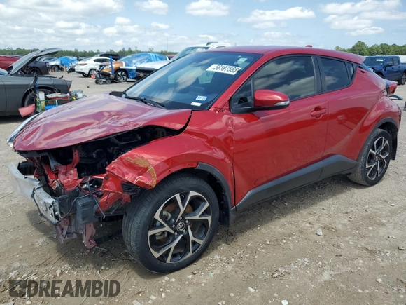 2021 Toyota C-HR LE with VIN JTNKHMBX0M1098199, listed as a Copart auction lot 56197565 with 33,119 mi miles and Salvage Title. Bid and sale history available at DreamBid. Image 1.