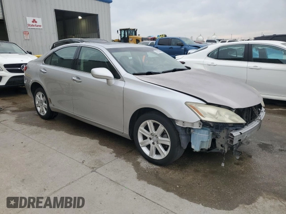2008 Lexus ES with VIN JTHBJ46G482222363, listed as a Copart auction lot 50832665 with 167,422 mi miles and Salvage Title. Bid and sale history available at carsss.com. Image 4.