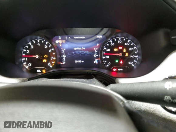 2022 Jeep Compass Altitude with VIN 3C4NJDBB7NT132370, listed as a Copart auction lot 85887934 with 29,143 mi miles and Salvage Title. Bid and sale history available at carsss.com. Image 9.