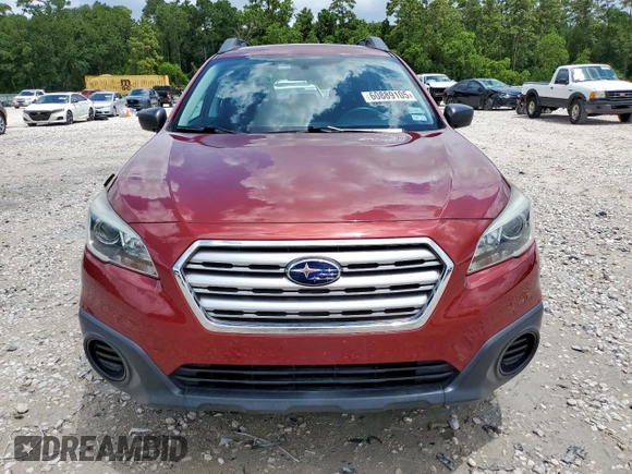 2016 Subaru Outback 2.5i with VIN 4S4BSBAC7G3234812, listed as a Copart auction lot 60889105 with 79,373 mi miles and Clean title. Bid and sale history available at DreamBid. Image 5.