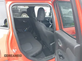 2021 Jeep Renegade Upland Edition with VIN ZACNJDAB4MPN34528, listed as a IAAI auction lot 41739558 with 37,968 mi miles. Bid and sale history available at carsss.com. Image 8.