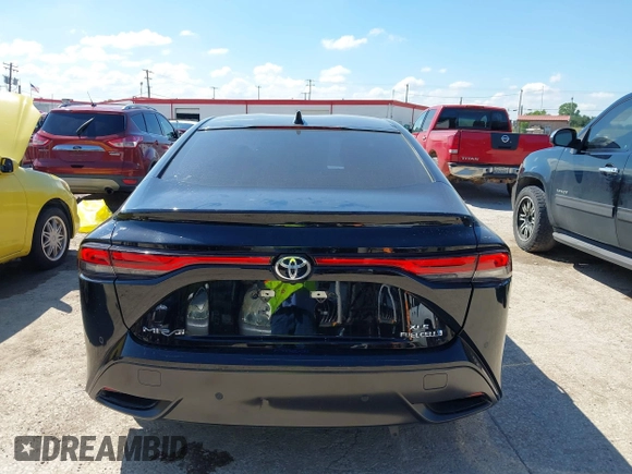 2023 Toyota Mirai XLE with VIN JTDAAAAA9PA009170, listed as a IAAI auction lot 42234998 with 34,363 mi miles and . Bid and sale history available at DreamBid. Image 16.