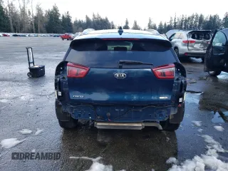 2017 Kia Niro EX with VIN KNDCC3LC3H5102306, listed as a Copart auction lot 43741275 with 149,510 mi miles and Salvage Title. Bid and sale history available at carsss.com. Image 6.