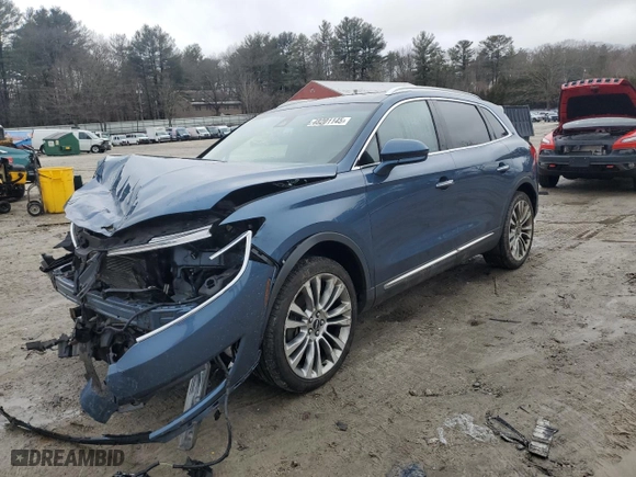 2018 Lincoln MKX Reserve with VIN 2LMPJ8LR4JBL38134, listed as a Copart auction lot 48201145 with 144,415 mi miles and Salvage Title. Bid and sale history available at carsss.com. Image 1.