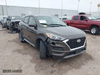 2020 Hyundai Tucson Sport with VIN KM8J33AL3LU156192, listed as a IAAI auction lot 41288165 with 53,210 mi miles. Bid and sale history available at carsss.com. Image 1.