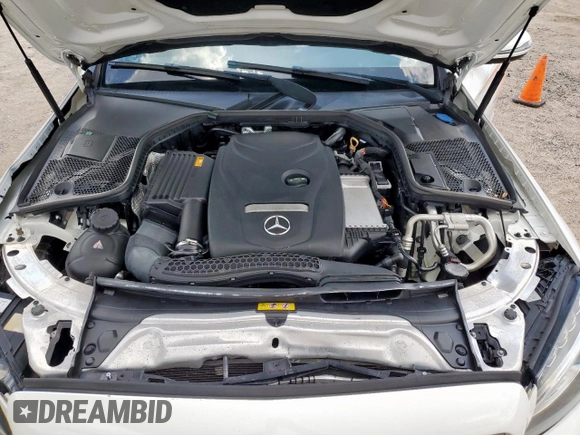 2018 Mercedes-Benz C 300 with VIN 55SWF4JB6JU245144, listed as a Copart auction lot 61415265 with 81,515 mi miles and Salvage title. Bid and sale history available at DreamBid. Image 11.