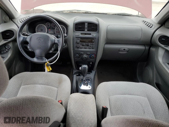2005 Hyundai Santa Fe GLS with VIN KM8SC73D05U875632, listed as a Copart auction lot 54962394 with 80,394 mi miles and Salvage Title. Bid and sale history available at carsss.com. Image 8.