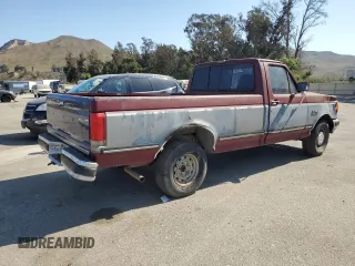1991 Ford F-150 with VIN 1FTEF15N2MPA00271, listed as a Copart auction lot 72564144 with 60,382 mi miles and Clean Title. Bid and sale history available at carsss.com. Image 3.