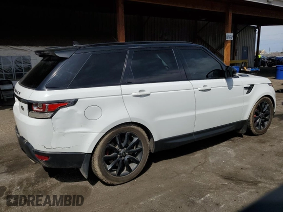 2015 Land Rover Range Rover Sport Supercharged with VIN SALWR2TF5FA517687, listed as a Copart auction lot 51181395 with 140,524 mi miles and Salvage Title. Bid and sale history available at carsss.com. Image 3.