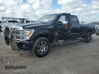2014 Ford F-350 XLT with VIN 1FT8W3BT5EEA79444, listed as a Copart auction lot 48628465 with 80,593 mi miles and Salvage Title. Bid and sale history available at DreamBid. Image 1.