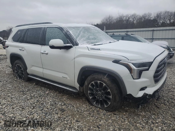 2023 Toyota Sequoia SR5 with VIN 7SVAAABAXPX015724, listed as a Copart auction lot 36846034 with 14,980 mi miles. Bid and sale history available at carsss.com. Image 4.