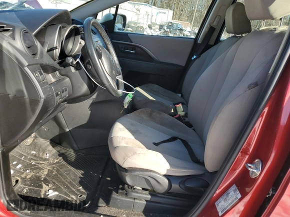 2013 Mazda 5 Touring with VIN JM1CW2CLXD0153178, listed as a Copart auction lot 86957974 with 142,208 mi miles and Salvage Title. Bid and sale history available at carsss.com. Image 7.