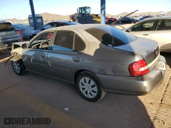 2001 Nissan Altima GXE with VIN 1N4DL01D21C186267, listed as a Copart auction lot 80228694 with 145,442 mi miles and Salvage Title. Bid and sale history available at carsss.com. Image 2.