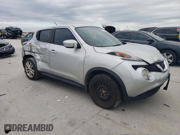 2015 Nissan Juke SV with VIN JN8AF5MR9FT505877, listed as a Copart auction lot 89277275 with 115,376 mi miles and Salvage Title. Bid and sale history available at carsss.com. Image 4.