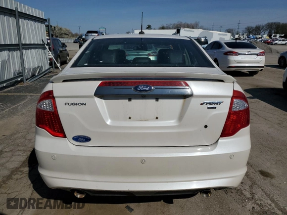 2012 Ford Fusion SPORT with VIN 3FAHP0DC2CR267010, listed as a Copart auction lot 54104375 with 205,467 mi miles and Clean Title. Bid and sale history available at carsss.com. Image 6.