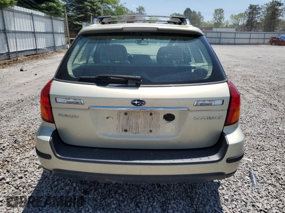 2005 Subaru Legacy Outback with VIN 4S4BP61C557317220, listed as a Copart auction lot 62354555 with 112,677 mi miles and Salvage title. Bid and sale history available at DreamBid. Image 6.