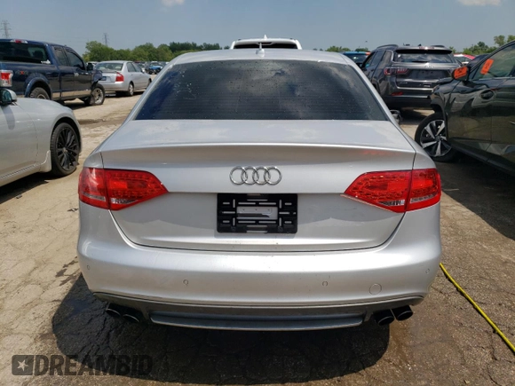 2011 Audi S4 Prestige with VIN WAUKGAFLXBA092434, listed as a Copart auction lot 63314974 with 125,090 mi miles and Salvage Title. Bid and sale history available at carsss.com. Image 6.