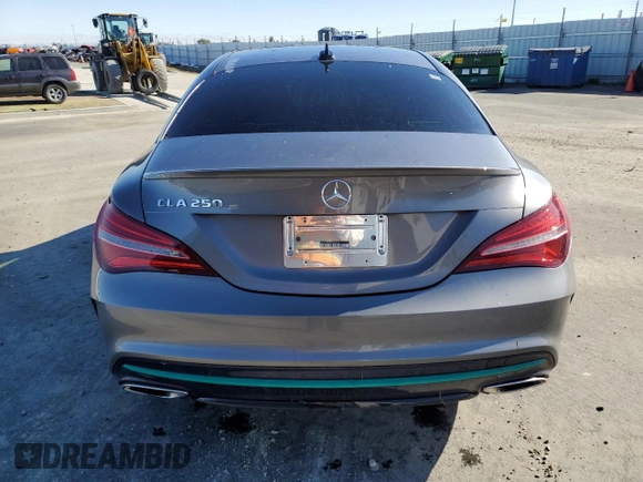 2017 Mercedes-Benz CLA with VIN WDDSJ4EB7HN440955, listed as a Copart auction lot 38363923 with 56,973 mi miles. Bid and sale history available at carsss.com. Image 6.