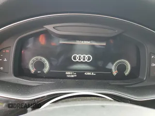 2021 Audi Q7 Premium with VIN WA1AJAF7XMD015724, listed as a Copart auction lot 80276014 with 68,831 mi miles and Salvage Title. Bid and sale history available at carsss.com. Image 9.