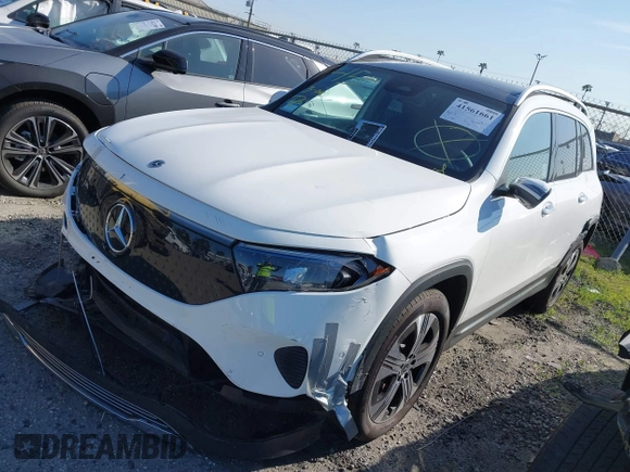 2024 Mercedes-Benz EQB 250+ z VIN W1N9M0CB0RN077159, wystawiony jako IAAI lot #41561661 z przebiegiem 2048 mil mil oraz . Historia ofert i sprzedaży dostępna na DreamBid. Obrazek 20.