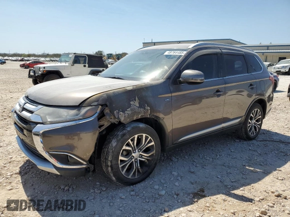 2016 Mitsubishi Outlander GT z VIN JA4JZ4AX4GZ008664, wystawiony jako Copart lot #48764485 z przebiegiem 162 068 mil mil oraz Szkoda całkowita • Salvage title. Historia ofert i sprzedaży dostępna na DreamBid. Obrazek 1.