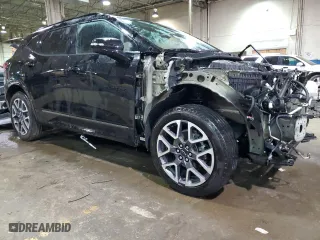 2023 Chevrolet Blazer RS with VIN 3GNKBERS0PS203954, listed as a Copart auction lot 83353184 with 17,581 mi miles and Salvage Title. Bid and sale history available at carsss.com. Image 4.