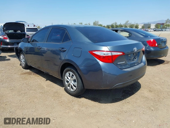 2016 Toyota Corolla L with VIN 5YFBURHE4GP427800, listed as a IAAI auction lot 42182439 with 99,529 mi miles and . Bid and sale history available at DreamBid. Image 3.