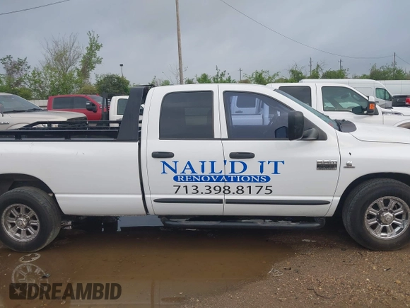 2007 Dodge Ram 2500 ST with VIN 3D7KR28C77G740987, listed as a IAAI auction lot 41871734 with 232,568 mi miles. Bid and sale history available at carsss.com. Image 13.