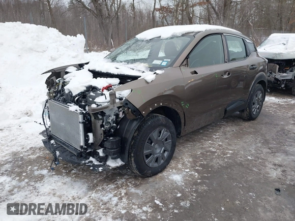 2025 Nissan Kicks S with VIN 3N8AP6BBXSL313200, listed as a IAAI auction lot 41546583 with 5,964 mi miles and . Bid and sale history available at DreamBid. Image 17.