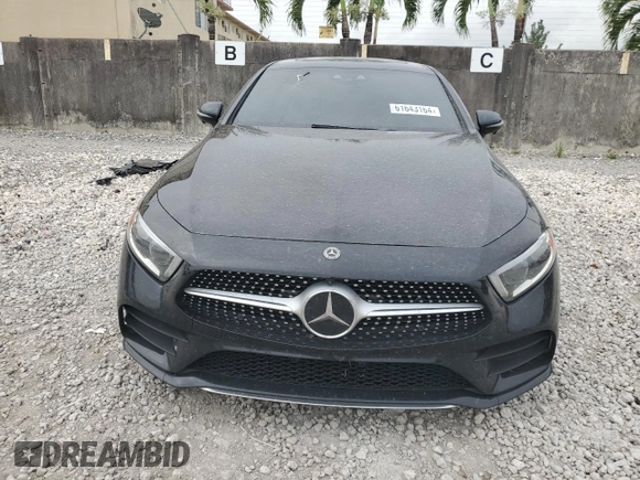 2019 Mercedes-Benz CLS with VIN WDD2J5JB1KA032994, listed as a Copart auction lot 61643164 with 0 mi miles and Non Repairable. Bid and sale history available at carsss.com. Image 5.