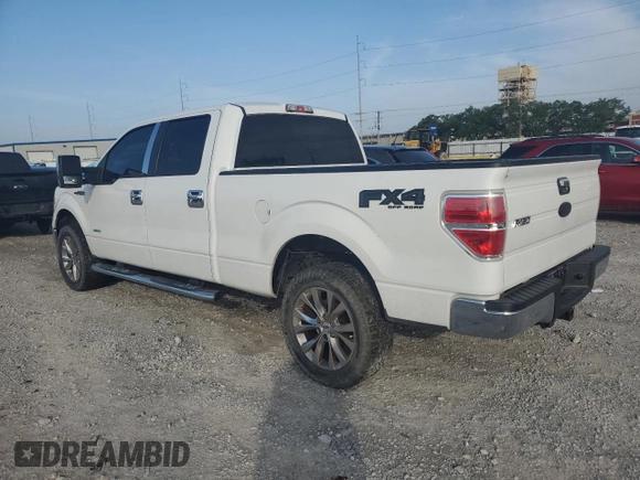 2011 Ford F-150 XLT with VIN 1FTFW1ET0BKE23475, listed as a Copart auction lot 54349465 with 113,424 mi miles and Salvage Title. Bid and sale history available at carsss.com. Image 2.