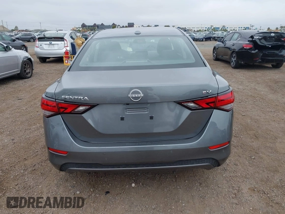 2024 Nissan Sentra SV with VIN 3N1AB8CV0RY261350, listed as a IAAI auction lot 42346567 with 21,993 mi miles and . Bid and sale history available at DreamBid. Image 16.