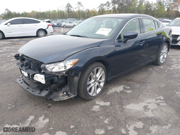 2016 Mazda Mazda6 i Touring with VIN JM1GJ1V57G1457334, listed as a IAAI auction lot 41867190 with 44,860 mi miles. Bid and sale history available at carsss.com. Image 17.