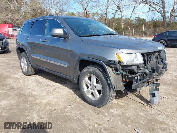 2013 Jeep Grand Cherokee Laredo with VIN 1C4RJEAG0DC616413, listed as a IAAI auction lot 41345278 with 157,875 mi miles. Bid and sale history available at carsss.com. Image 1.