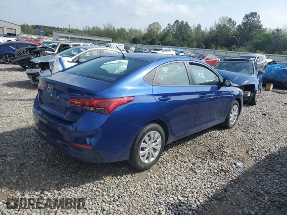 2022 Hyundai Accent SE with VIN 3KPC24A62NE178962, listed as a Copart auction lot 51630585 with Not Provided miles and Salvage Title. Bid and sale history available at DreamBid. Image 3.