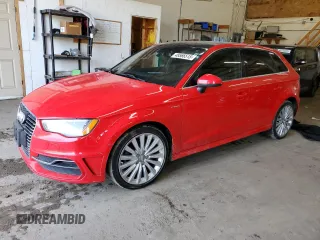 2016 Audi A3 e-tron Premium Plus with VIN WAUTPBFF6GA068479, listed as a Copart auction lot 48566515 with 151,670 mi miles and Non Repairable. Bid and sale history available at DreamBid. Image 1.