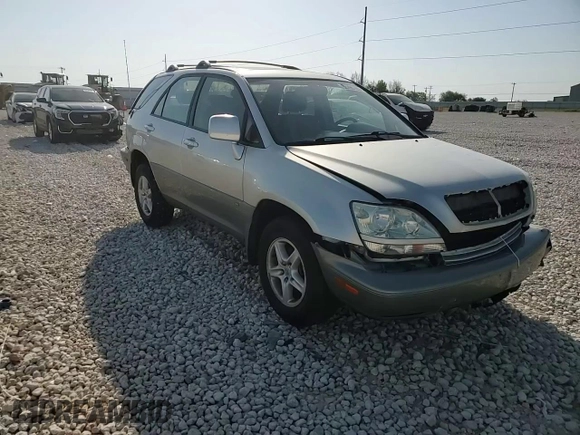 2002 Lexus RX 300 with VIN JTJGF10U820121879, listed as a Copart auction lot 52496705 with 92,641 mi miles and Salvage Title. Bid and sale history available at carsss.com. Image 12.