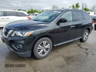 2019 Nissan Pathfinder SV z VIN 5N1DR2MN3KC616278, wystawiony jako Copart lot #55292305 z przebiegiem 119 457 mil mil oraz Czysty tytuł • Clean title. Historia ofert i sprzedaży dostępna na DreamBid. Obrazek 1.
