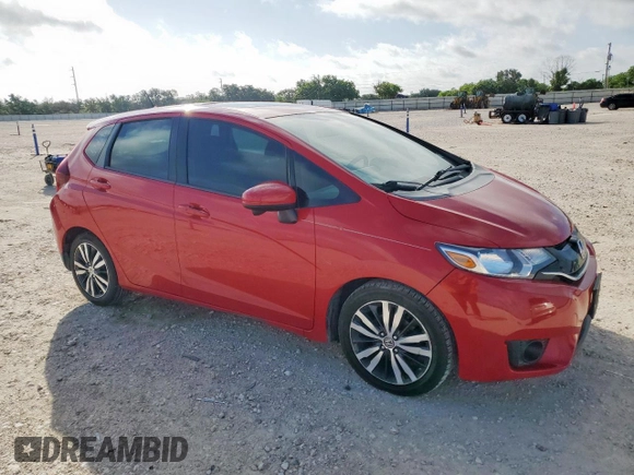 2015 Honda Fit EX-L with VIN 3HGGK5H89FM754196, listed as a Copart auction lot 60936485 with 180,743 mi miles and Salvage title. Bid and sale history available at DreamBid. Image 4.
