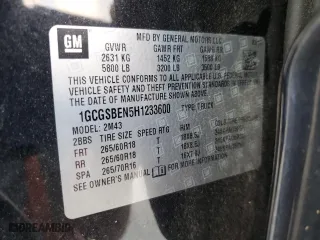 2017 Chevrolet Colorado 2WD WT with VIN 1GCGSBEN5H1233600, listed as a Copart auction lot 73513504 with 100,370 mi miles and Salvage Title. Bid and sale history available at carsss.com. Image 14.