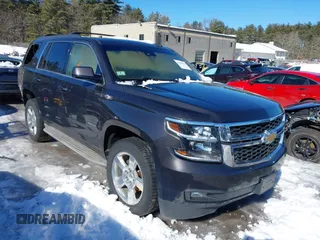 2015 Chevrolet Tahoe LT z VIN 1GNSKBKC0FR119698, wystawiony jako IAAI lot #41599756 z przebiegiem 140 482 mil mil oraz . Historia ofert i sprzedaży dostępna na DreamBid. Obrazek 1.