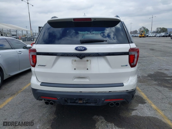 2019 Ford Explorer Sport with VIN 1FM5K8GT8KGA73895, listed as a IAAI auction lot 41546113 with 110,855 mi miles. Bid and sale history available at carsss.com. Image 17.