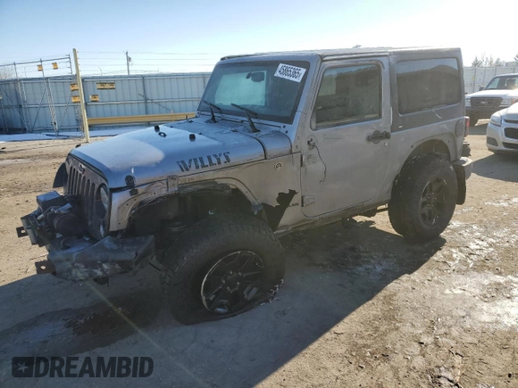 2016 Jeep Wrangler Willys Wheeler с VIN 1C4AJWAG3GL276052, выставлен на аукционе Copart как лот 45865365 с пробегом 86 061 миль миль и Списание • Salvage title. История ставок и продаж доступна на DreamBid. Изображение 1.